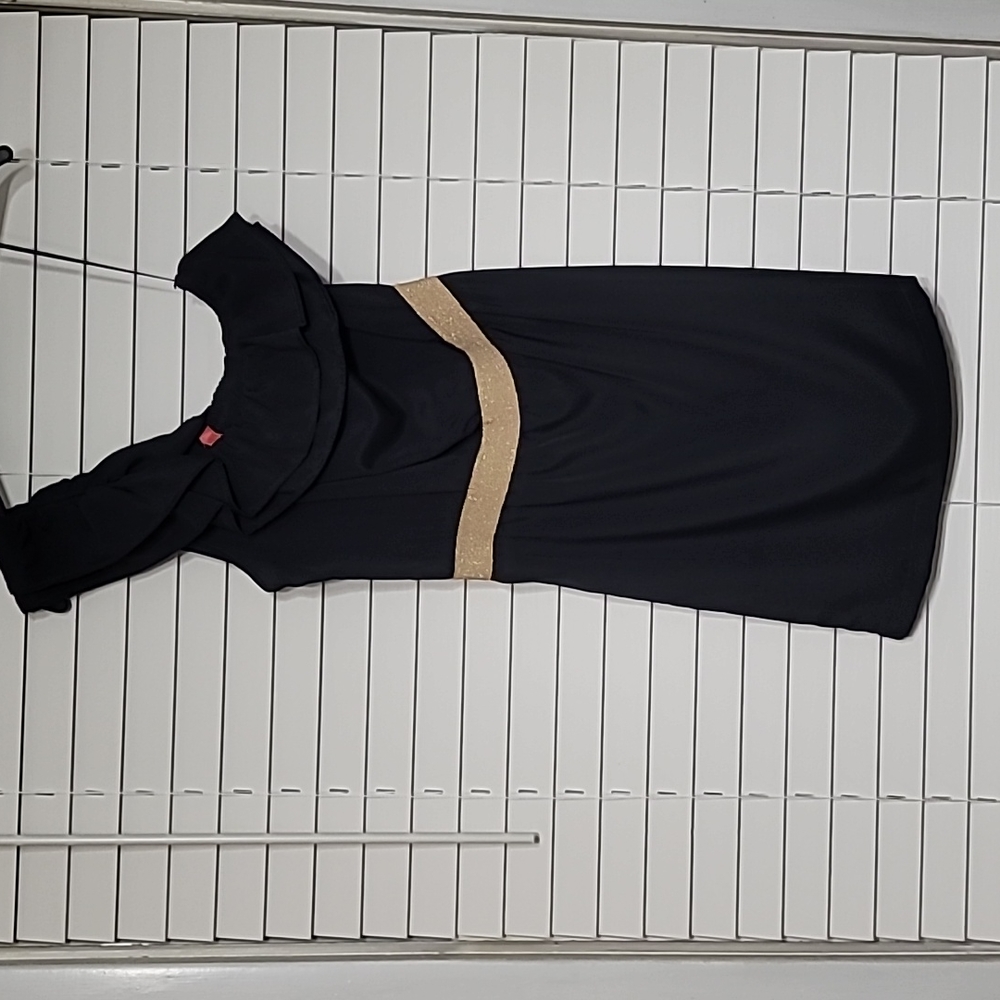 Navy blue dress
